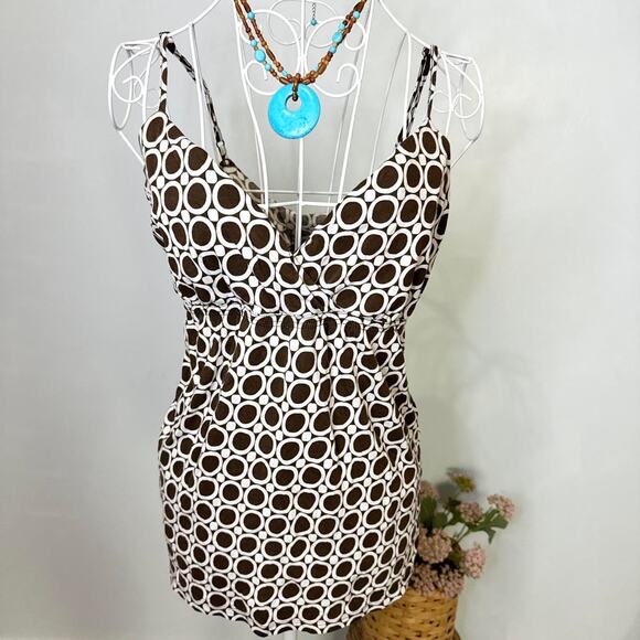 Vintage y2k brown babydoll slip top - Picture 2 of 5